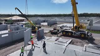 DZ Precast House Assembly