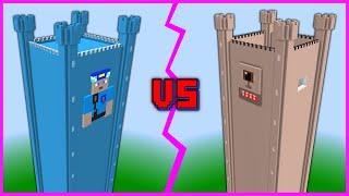 KEREM COMMISSIONER TOWER VS. TEPEGOZ TOWER!  - Minecraft