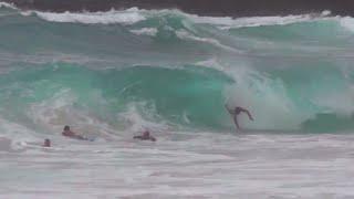 Surfing Hurricane Surf Hawaii