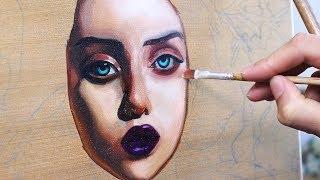 OIL PAINTING TUTORIAL // Trandafira