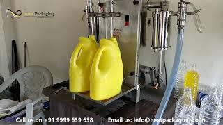 Semi Auto Two Head Oil Filling Machine - 200ml , 500ml, 1000ml, 2 ltr, 5 ltr