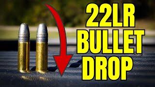 22LR Bullet Drop - Demonstrated and Explained