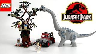 I'm Made LEGO Jurassic World Jurassic Park Brachiosaurus Discovery Dinosaurs  (76960)