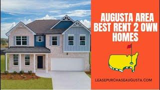 NEW HOMES FOR SALE IN AUGUSTA GA | METRO AUGUSTA BEST RENT TO OWN & HOMES FOR SALE IN AUGUSTA GA