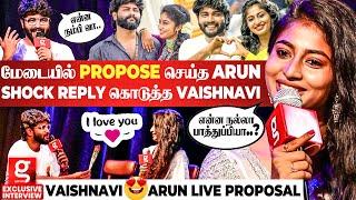 Vaishnavi Arun Love Proposalஎனக்கு இந்த மாதிரி தான் மாப்பிள்ளை வேணும் Veera Couple Romantic