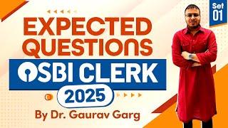 SBI CLERK 2025 Expected Current Affairs Questions by Dr Gaurav Garg