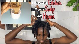 diy scalp scrub to grow your hair fastfix dandruff & all scalp issues #howto #scalpscrub #diy