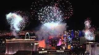 New Year's Eve Fireworks at Las Vegas