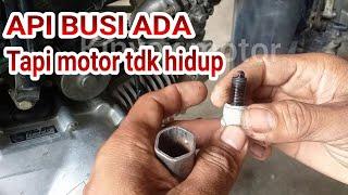 Penyebab busi motor cepat mati