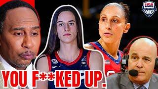 ESPN's Stephen A Smith, Seth Greenberg HAMMERS Team USA for Caitlin Clark Olympic SNUB! "BORING"