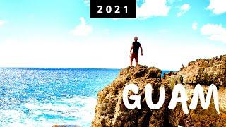 Guam 4K Drone Footage 2021 Part 1 - Scenic Tropical Paradise Island. 1 Hour Ambient Drone Film.