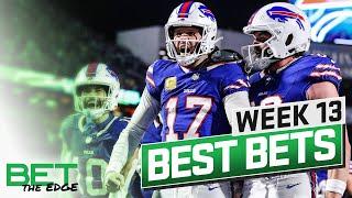 NFL DPOY, Steelers-Bengals, 49ers-Bills + Week 13 Best Bets | Bet the Edge (11/27/24) | NBC Sports