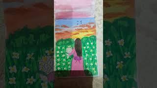 Cute Panting ️# #diy #ektta ##art #drawing 