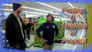 POINTING & LAUGHING AT PEOPLE - Hidden Camera Prank Stupidity!!!