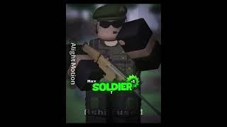 Soldier VS Sniper #youtubeshorts #edit #roblox #tds