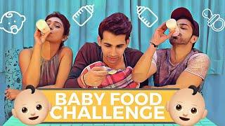 BABY FOOD Challenge | Rimorav Vlogs