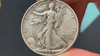 1944 Walking Liberty Half Dollar Worth Money - How Much Is It Worth and Why?