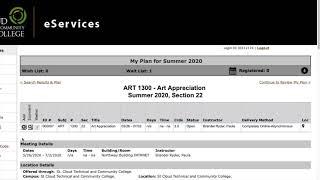 SCTCC Instructions on How to Register