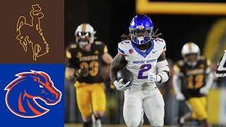 #12 Boise State vs Wyoming 2024 Highlights