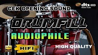 AUDIOPHILE HIFI DRUMFILL CEK AUDIO SOUND