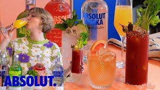 4 Easy Brunch Cocktails | Absolut Drinks With Elyse