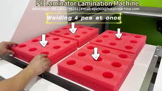 PE Laminator Lamination Machine [Dual sided and Mobile Hot Plate]