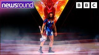 Gladiators' new recruit Hammer answers your questions | Newsround