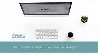 How capacity indicator calculates workload