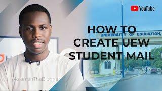 How to create uew student mail