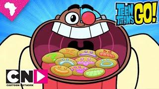 Teen Titans Go! | Baking With Starfire |  Cartoon Network Africa