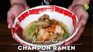 30-Minute Nagasaki Champon Ramen (Shortcut Ringer Hut Copycat Recipe)