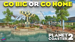 B&M Hyper Coaster - And Splashdown! - Planet Coaster 2 Realistic Park Series | Ep 3