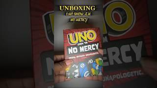 UNBOXING UNO NO MERCY GAME!  #uno #games #unboxing