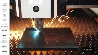 40kW on 15mm mild steel | MyEBOOST technology  | EAGLE LASERS | FIBER LASER