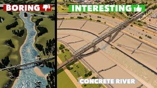 This Concrete River will be the Main Infrastructure Spine for your City in Cities: Skylines