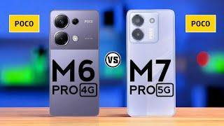 Poco M6 Pro 4G Vs Poco M7 Pro 5G   #Trakontech