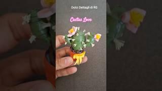 Cactus love paper magnet