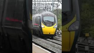 Avanti West Coast Pendolino At speed at Rugby station #railways #train ￼