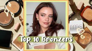 My Top 10 FAVOURITE Bronzers! ️ | Julia Adams