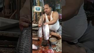  Special!! Beautiful Nature Village's Worth Big Rohu Fish Cutting Skills  #shorts
