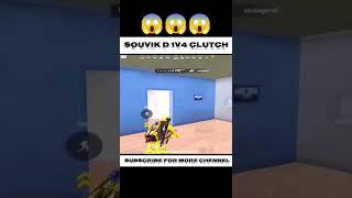 bgmi shorts video souvik d 1v4 clutch jonathan gaming scout op #shorts #bgmi #souvikd #viralshorts