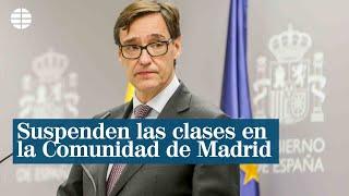 Cierran guarderías, colegios y universidades en toda la Comunidad de Madrid por el coronavirus