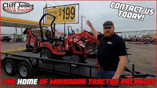 Cliff Jones: We're THE Home Of Mahindra Tractor Packages