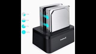 How to use an Inateck docking station to clone a hard drive