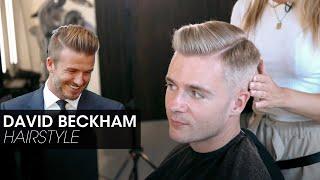 David Beckham inspired hairstyle  Quiff with a short fade