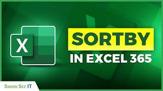 How to Use the SORTBY Function in Excel 365