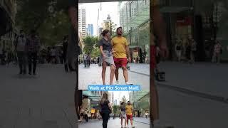 Walk at the Pitt Street Mall in Sydney CBD #shorts #chojus