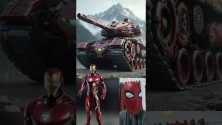 Superheroes but tank  Marvel & DC-All Characters #marvel #avengers#shorts