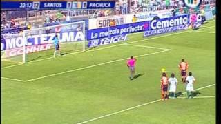 GOL CHRISTIAN CHACO GIMENEZ JORNADA 12 CLAUSURA 2009 PACHUCA VS SANTOS