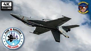 SUPER HORNET SOUNDS AT Orlando Airshow | West Coast Rhino Demo Team Full Demonstration | KSFB